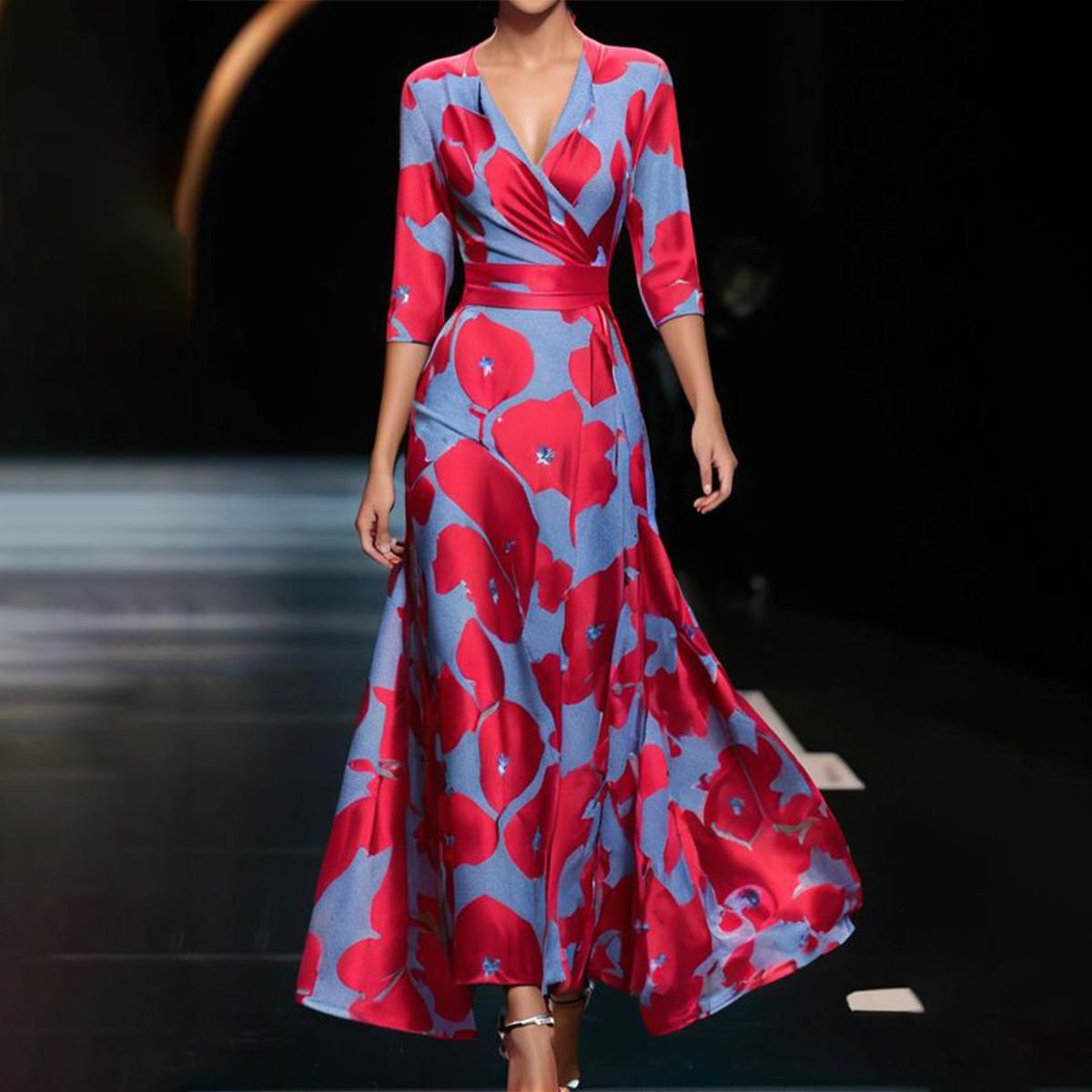 Béatrice | Robe à Encolure en V